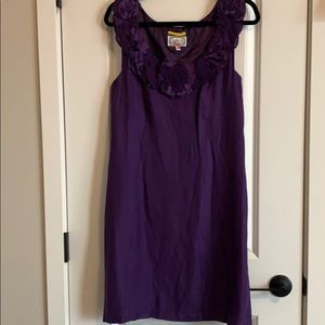 Baraschi Purple Cocktail Dress